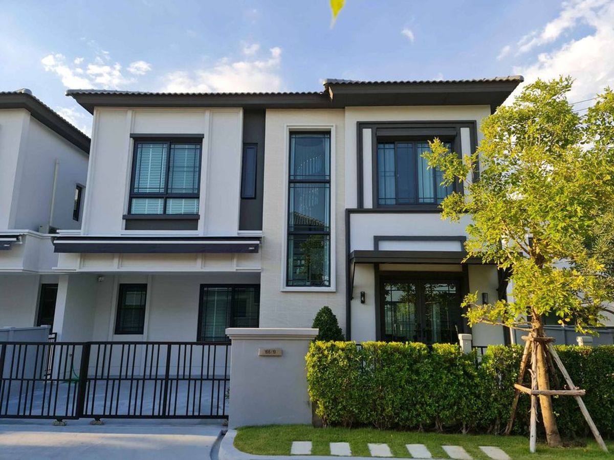 For RentHouseSamut Prakan,Samrong : K-6165 Urgent for rent! Grande Pleno (Sukhumvit-Bangna) Beautiful house, ready to move in