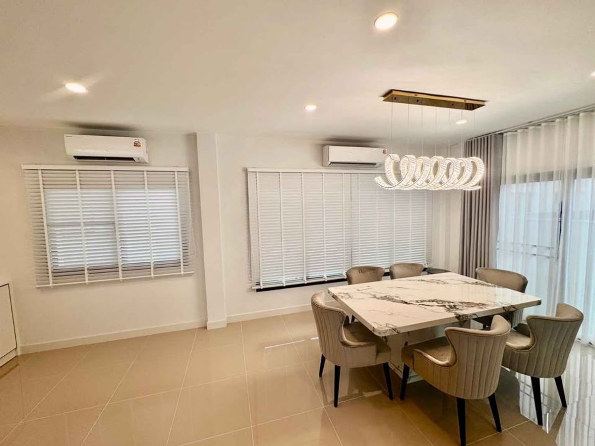 For RentHouseSamut Prakan,Samrong : K-6165 Urgent for rent! Grande Pleno (Sukhumvit-Bangna) Beautiful house, ready to move in