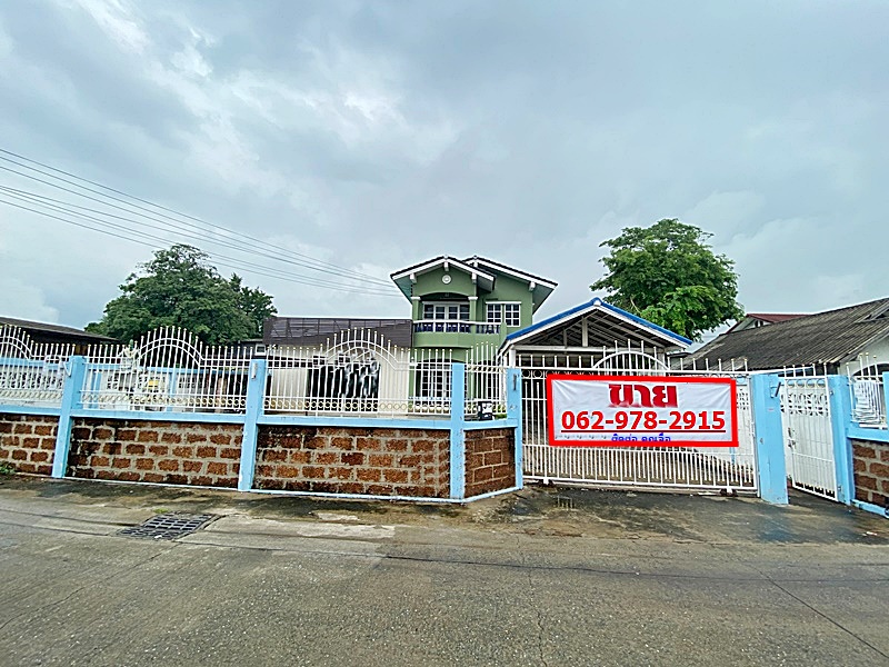 For SaleHousePathum Thani,Rangsit, Thammasat : 2-story detached house for sale, Thammasuthee Village, Pathum Thani, Pathum Thani - Bang Bua Thong Road (Highway 307), good location, convenient travel, nice place to live, near downtown Pathum Thani.