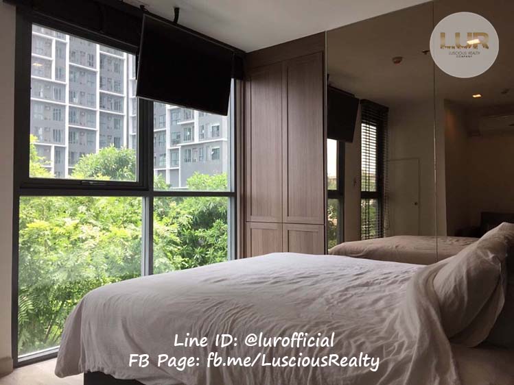 For RentCondoOnnut, Udomsuk : Condo for rent Ideo Mobi Sukhumvit 81, room 1 bedroom, 2 bathrooms, size 60 sq m., rent 35,000 baht.