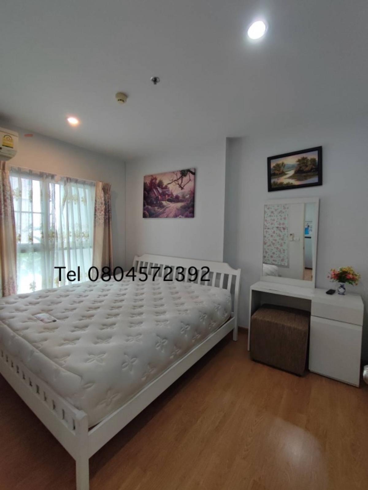 For RentCondoBang kae, Phetkasem : Beautiful room exactly as described, accepting reservations, area 35 sq m, complete electrical appliances, for rent The parkland Phetkasem, next to MRT Lak 2.