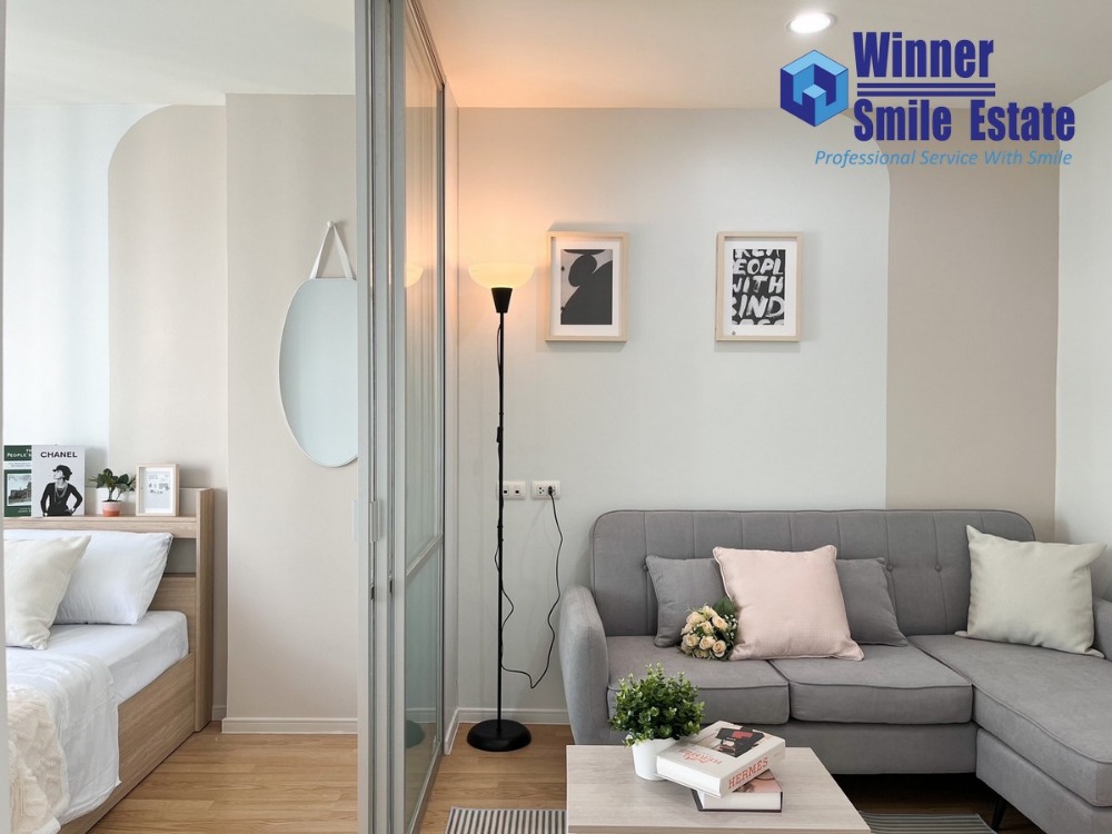 For SaleCondoPattanakan, Srinakarin : For sale with contract, tenant, Lumpini Ville Condo, On Nut - Phatthanakan, investor, rental fee 7900