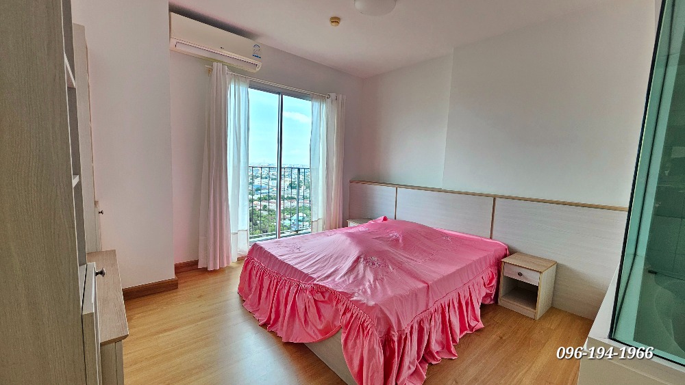 ให้เช่าคอนโดราษฎร์บูรณะ สุขสวัสดิ์ : ห้องมุม วิวแม่น้ำสวยสับ! พร้อมอ่างอาบน้ำ และส่วนกลางอลังการ 3 ไร่ 🏊‍♂️