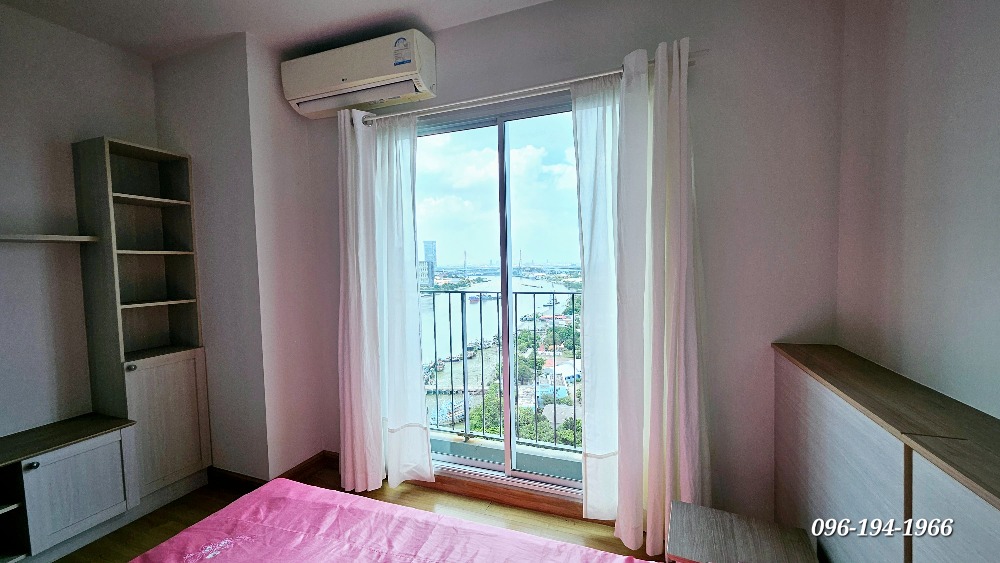 ให้เช่าคอนโดราษฎร์บูรณะ สุขสวัสดิ์ : ห้องมุม วิวแม่น้ำสวยสับ! พร้อมอ่างอาบน้ำ และส่วนกลางอลังการ 3 ไร่ 🏊‍♂️