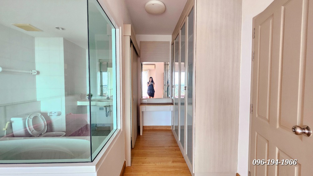 ให้เช่าคอนโดราษฎร์บูรณะ สุขสวัสดิ์ : ห้องมุม วิวแม่น้ำสวยสับ! พร้อมอ่างอาบน้ำ และส่วนกลางอลังการ 3 ไร่ 🏊‍♂️