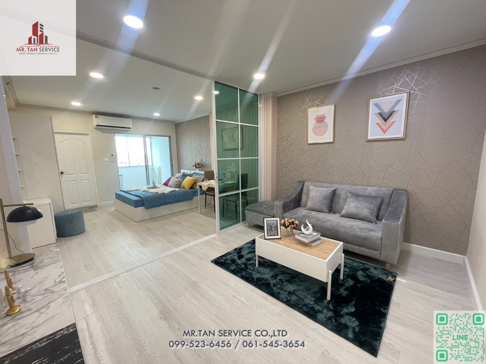 For SaleCondoPattanakan, Srinakarin : ✨Condo for sale, Supalai Park Srinakarin, beautiful room, newly decorated. Every piece of new furniture Ready to move in Next to the skytrain