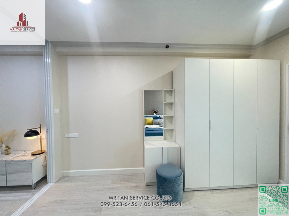 For SaleCondoPattanakan, Srinakarin : ✨Condo for sale, Supalai Park Srinakarin, beautiful room, newly decorated. Every piece of new furniture Ready to move in Next to the skytrain