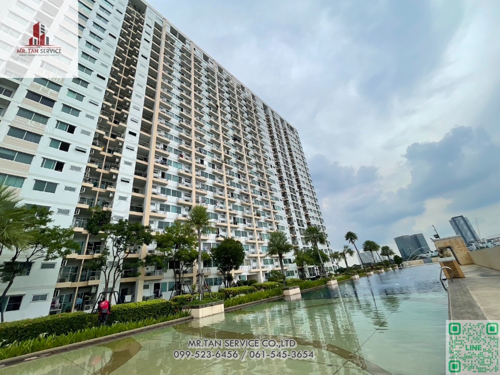 For SaleCondoPattanakan, Srinakarin : ✨Condo for sale, Supalai Park Srinakarin, beautiful room, newly decorated. Every piece of new furniture Ready to move in Next to the skytrain