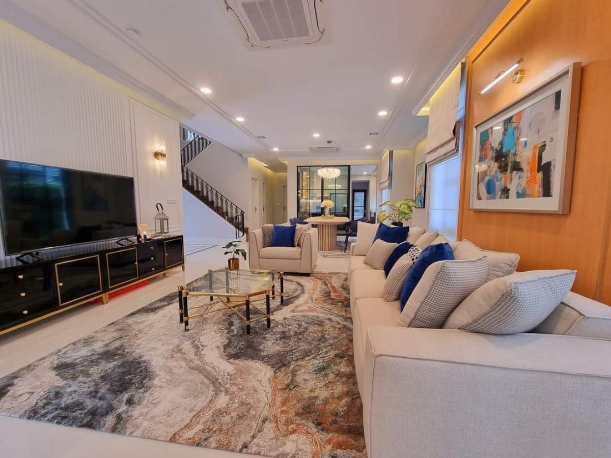 ขายบ้านพัฒนาการ ศรีนครินทร์ : Sale Detached  House Nantawan Rama9 - New Krungthepkreetha (FullyFurnished)