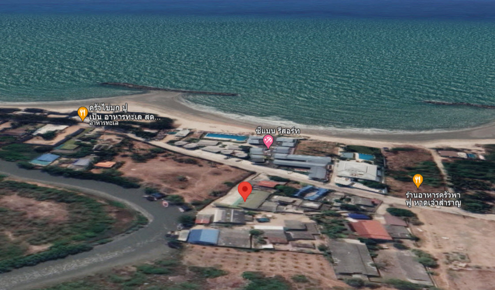 For SaleHotel&Apartment BusinessCha-am Phetchaburi : For sale: 6-room bungalow business with 114 sq.w. of land, Cha-am Beach, Phetchaburi, only 100 m. from the beach.