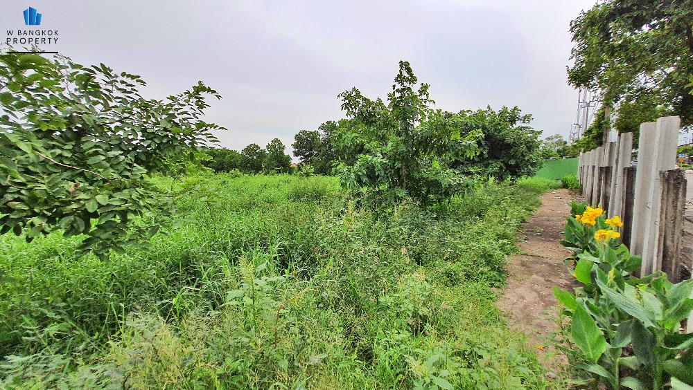 ขายที่ดินนวมินทร์ รามอินทรา : ขายที่ดินเปล่า 7-2-10 ไร่ ติดถนนเลียบคลองสอง แขวงบางชัน เขตคลองสามวา กรุงเทพฯ