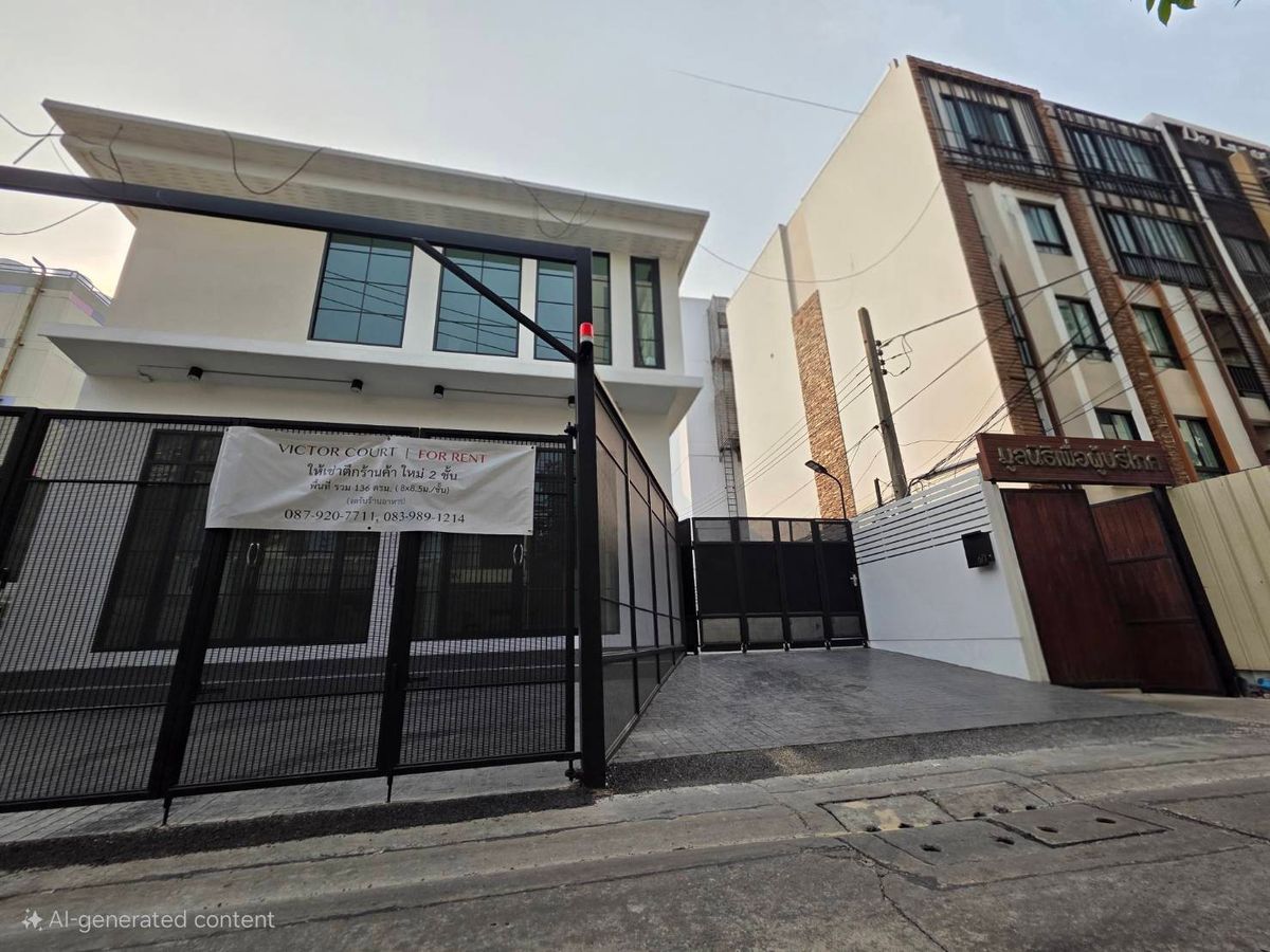 For RentRetail SpaceRatchathewi,Phayathai : New store building for rent near BTS Victory Monument
