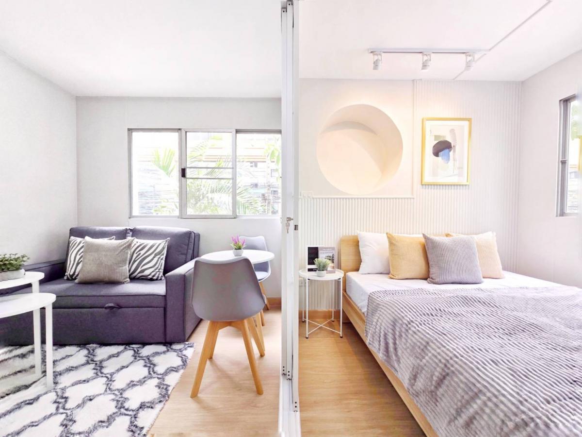 ขายคอนโดลาดพร้าว101 แฮปปี้แลนด์ : อยู่ที่นี่คือ..ดีย์🥰🥰 ลุมพินี เซ็นเตอร์ ลาดพร้าว 111 ✨️ห้องมุมเลย...ห้องสวยสไตล์คาเฟ่ ใกล้เดอะมอลล์บางกะปิ