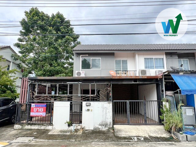 For SaleTownhomeNonthaburi, Bang Yai, Bangbuathong : 2-story townhouse for sale, Baan Pruksa 112, Bang Phai BTS Station, Bang Yai, area 27.80 square meters, usable area 140 square meters.