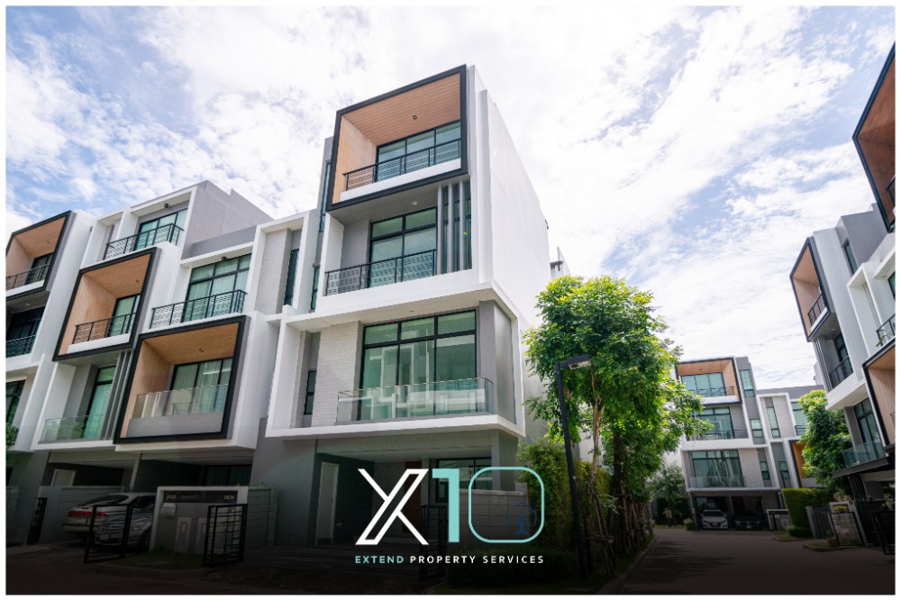 ขายทาวน์โฮมพัฒนาการ ศรีนครินทร์ : 📣 Townhome แปลงมุม ติดถนนใหญ่ ศรีนครินทร์-ร่มเกล้า เพียง 9.79 ลบ.*📣