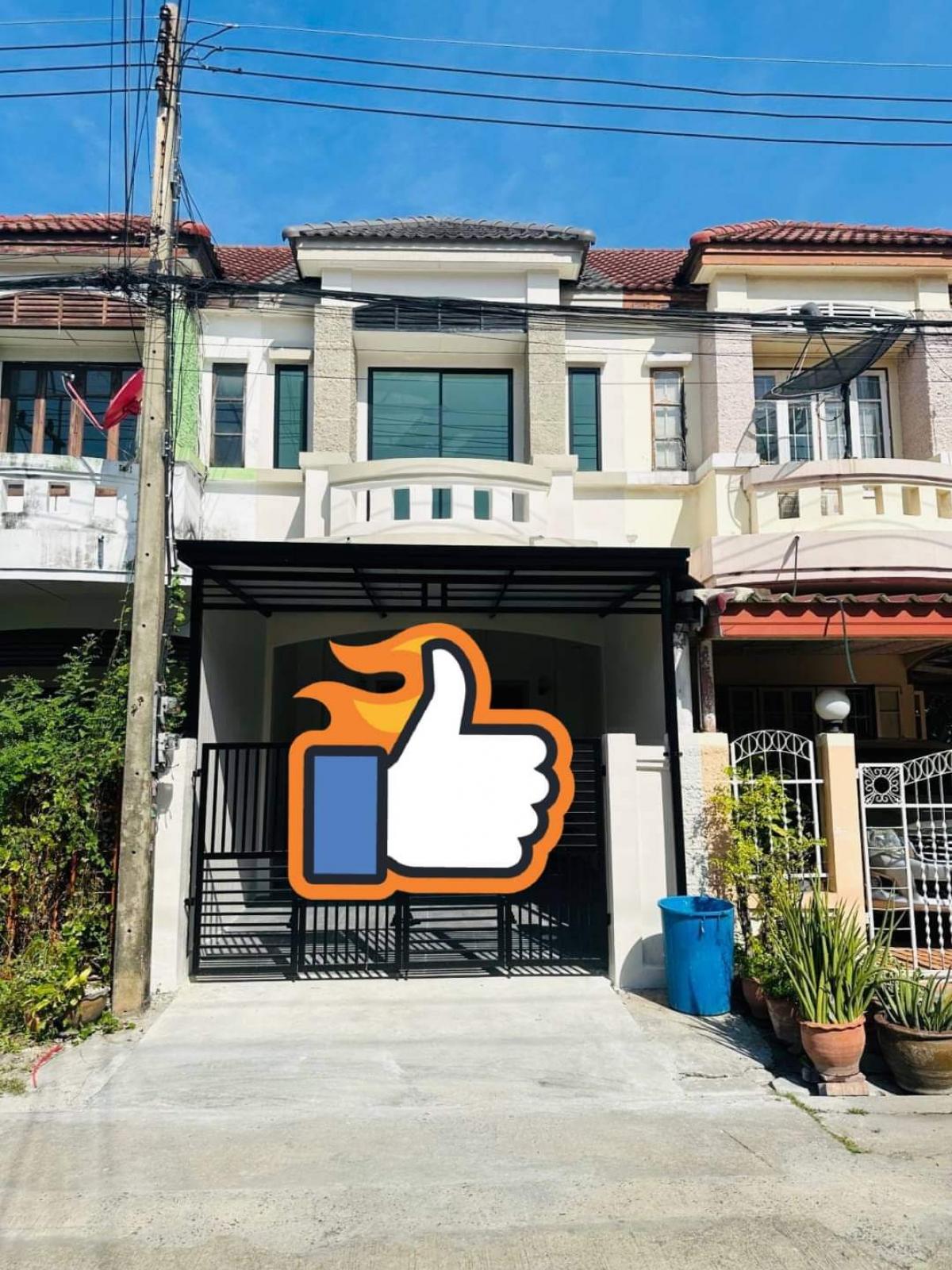 ขายทาวน์โฮมปทุมธานี รังสิต ธรรมศาสตร์ : ขาย บ้านทาวน์เฮ้าส์ ใกล้ ตลาดนานา มีรปภ. เป็นหมู่บ้านปิด ตัวบ้านพื้นที่ใช้สอย 120 ตรม. กว้างมากๆ
