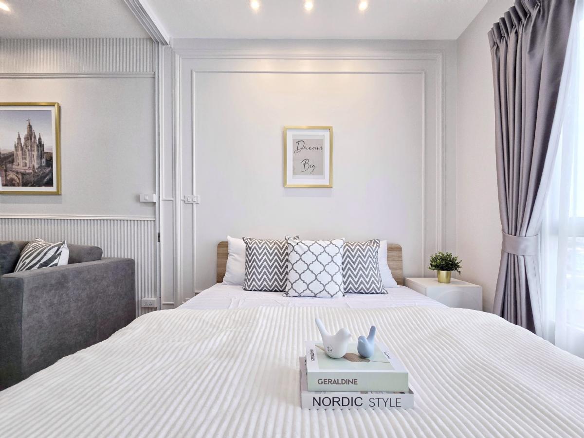 For SaleCondoPinklao, Charansanitwong : Stop having a headache‼️No need to hire a contractor, no need to decorate the room yourself, save on decorating costs, well decorate it for you and its ready to move in🌳🌳𝐔𝐧𝐢𝐨 𝐉𝐚𝐫𝐚𝐧 𝟑🌳🌳