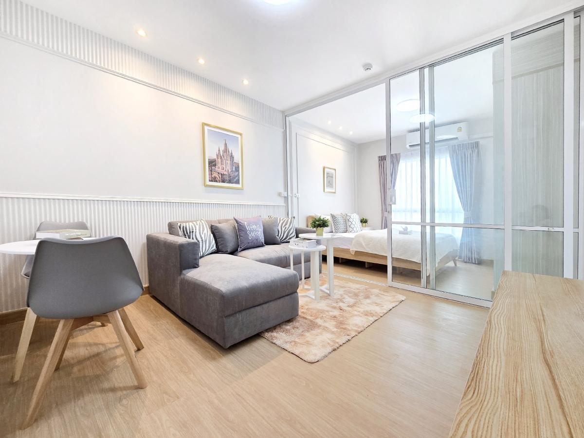 For SaleCondoPinklao, Charansanitwong : Stop having a headache‼️No need to hire a contractor, no need to decorate the room yourself, save on decorating costs, well decorate it for you and its ready to move in🌳🌳𝐔𝐧𝐢𝐨 𝐉𝐚𝐫𝐚𝐧 𝟑🌳🌳