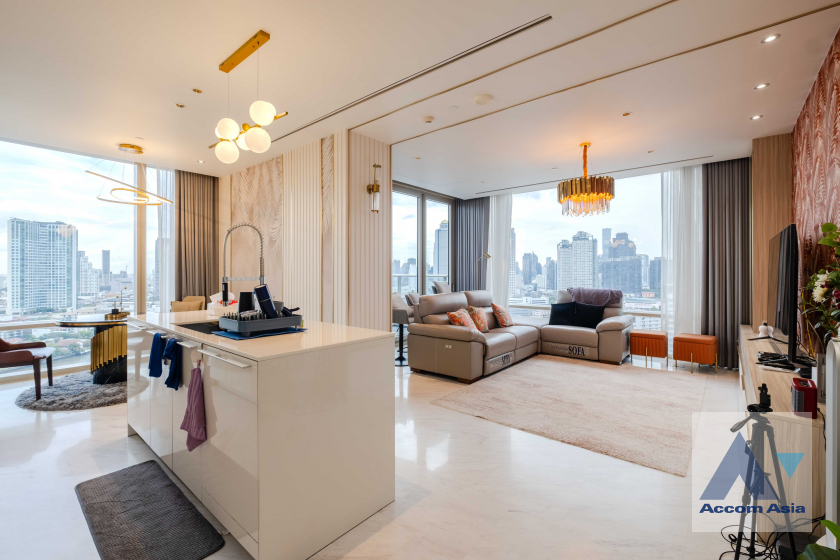 ขายคอนโดสาทร นราธิวาส : 🔼AccomA🔽(✅VDO TOUR) 2 Beds Condominium for Sale in Sathorn BTS Saphan Taksin at Four Seasons Private Residences