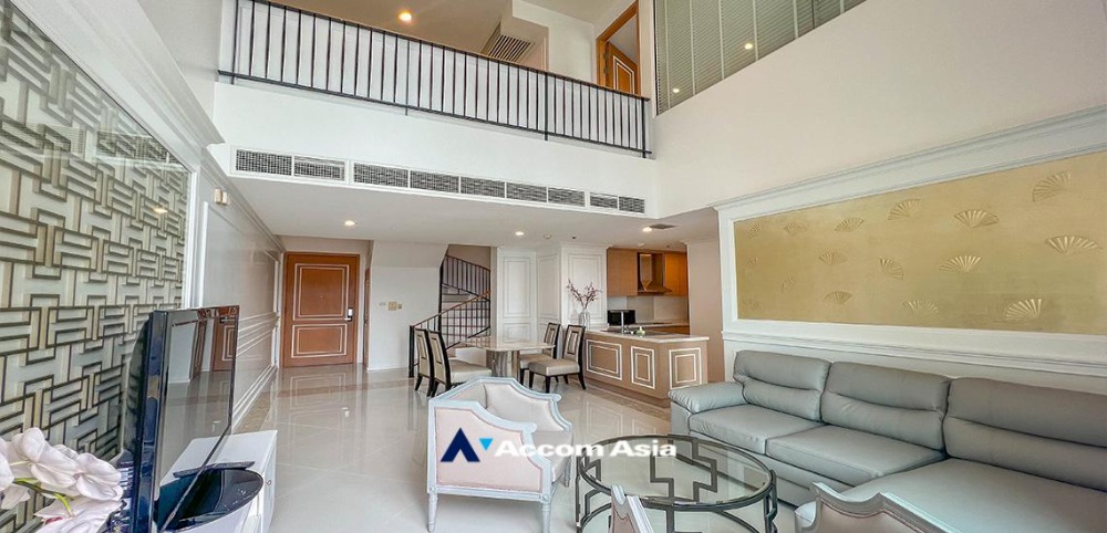 ให้เช่าคอนโดสาทร นราธิวาส : 🔼AccomA🔽 Double High Ceiling, Duplex Condo 2 Beds Condominium for Rent in Sathorn, BTS Chong Nonsi - BRT Sathorn at The Empire Place