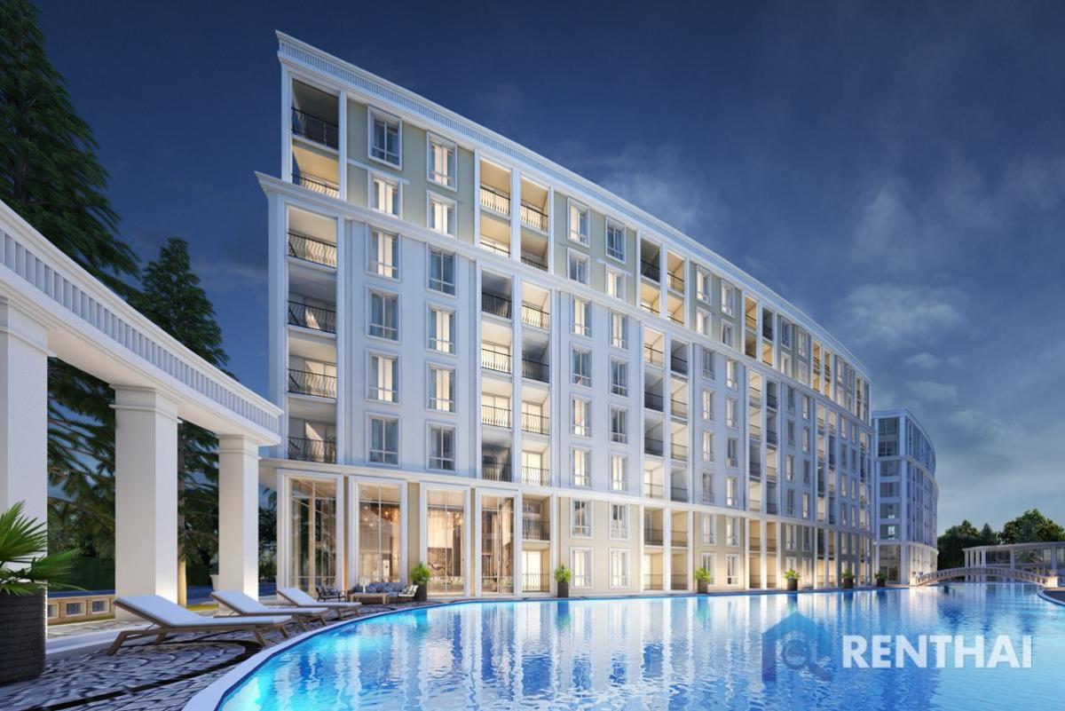 ขายคอนโดพัทยา บางแสน ชลบุรี สัตหีบ : สำหรับ ขาย คอนโด 1 ห้องนอน ที่ Harmonia City Garden