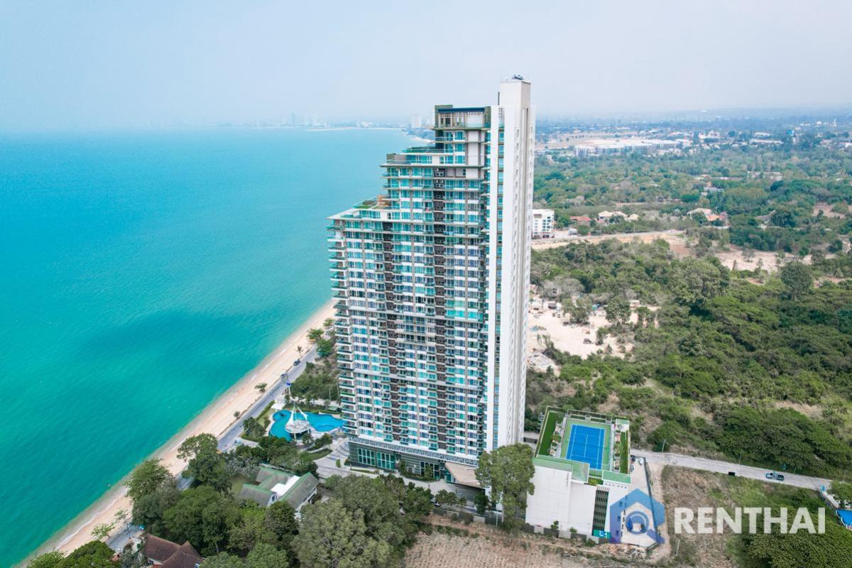 For SaleCondoPattaya, Bangsaen, Chonburi : Luxury beachfront condo 3beds 3baths