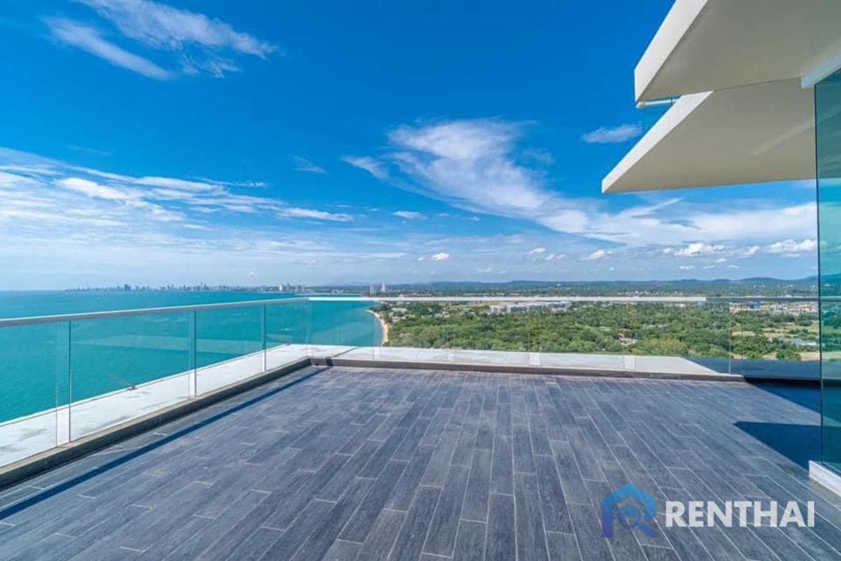 For SaleCondoPattaya, Bangsaen, Chonburi : Luxury beachfront condo 3beds 3baths