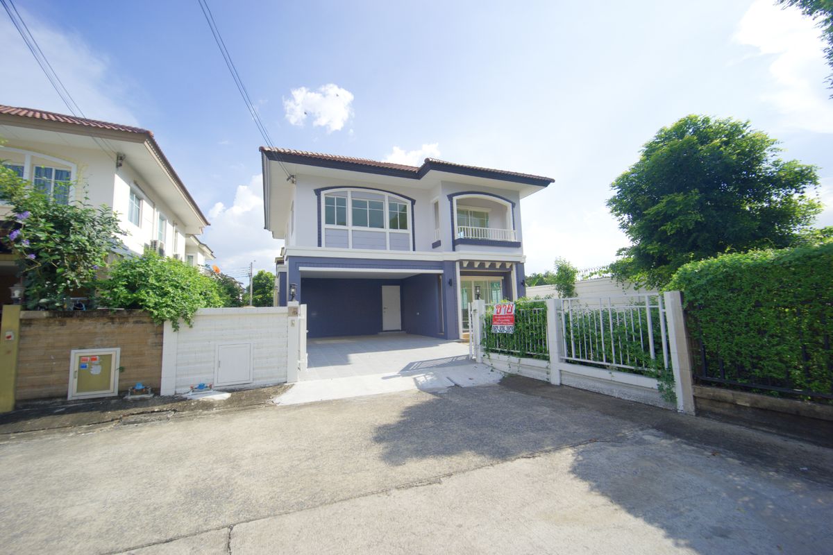 For SaleHouseNawamin, Ramindra : Single house for sale, Passorn Watcharapol-Wongwaen. (Passorn 19) behind the corner Renovated the whole house.