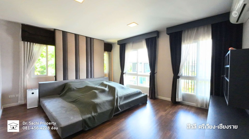 ขายบ้านเชียงราย : ขายบ้านเดี่ยว ม.สีวลี เชียงราย ใกล้ HomePro ตกแต่งสวยพร้อมอยู่