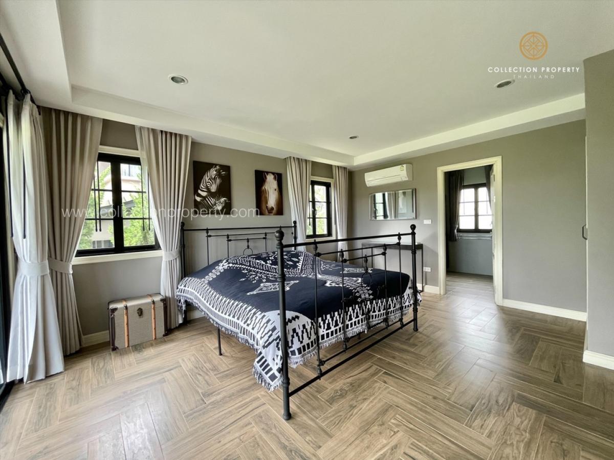 For SaleHousePak Chong KhaoYai : Sale english style house in Khaoyai with stunning mountain view