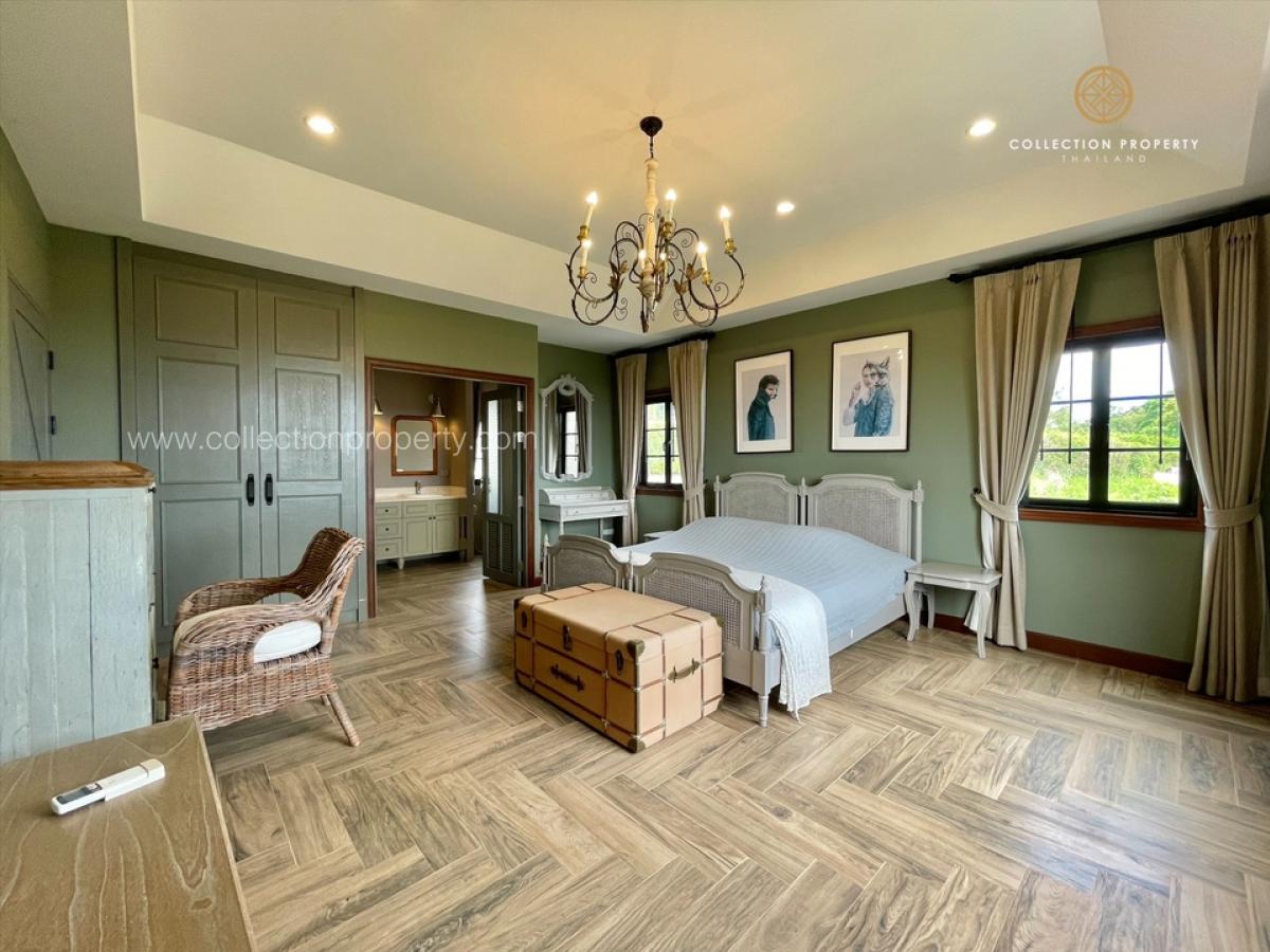 For SaleHousePak Chong KhaoYai : Sale english style house in Khaoyai with stunning mountain view