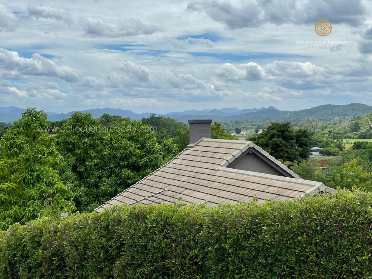 For SaleHousePak Chong KhaoYai : Sale english style house in Khaoyai with stunning mountain view