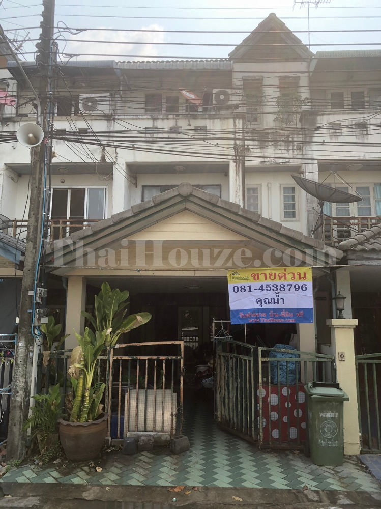 For SaleTownhomeChaengwatana, Muangthong : 3-story townhome for sale, Phetwattana Village, Pak Kret, Nonthaburi