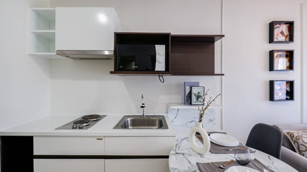 ขายคอนโดเกษตร นวมินทร์ ลาดปลาเค้า : 🔖 ห้องสวย 1 Bed บ้านนวธารา เกษตร-นวมินทร์ ชั้น 5 เฟอร์ครบ พร้อมอยู่ กู้ได้เต็ม 📢📢