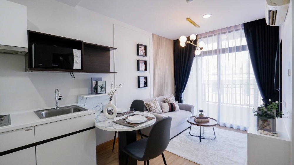 ขายคอนโดเกษตร นวมินทร์ ลาดปลาเค้า : 🔖 ห้องสวย 1 Bed บ้านนวธารา เกษตร-นวมินทร์ ชั้น 5 เฟอร์ครบ พร้อมอยู่ กู้ได้เต็ม 📢📢