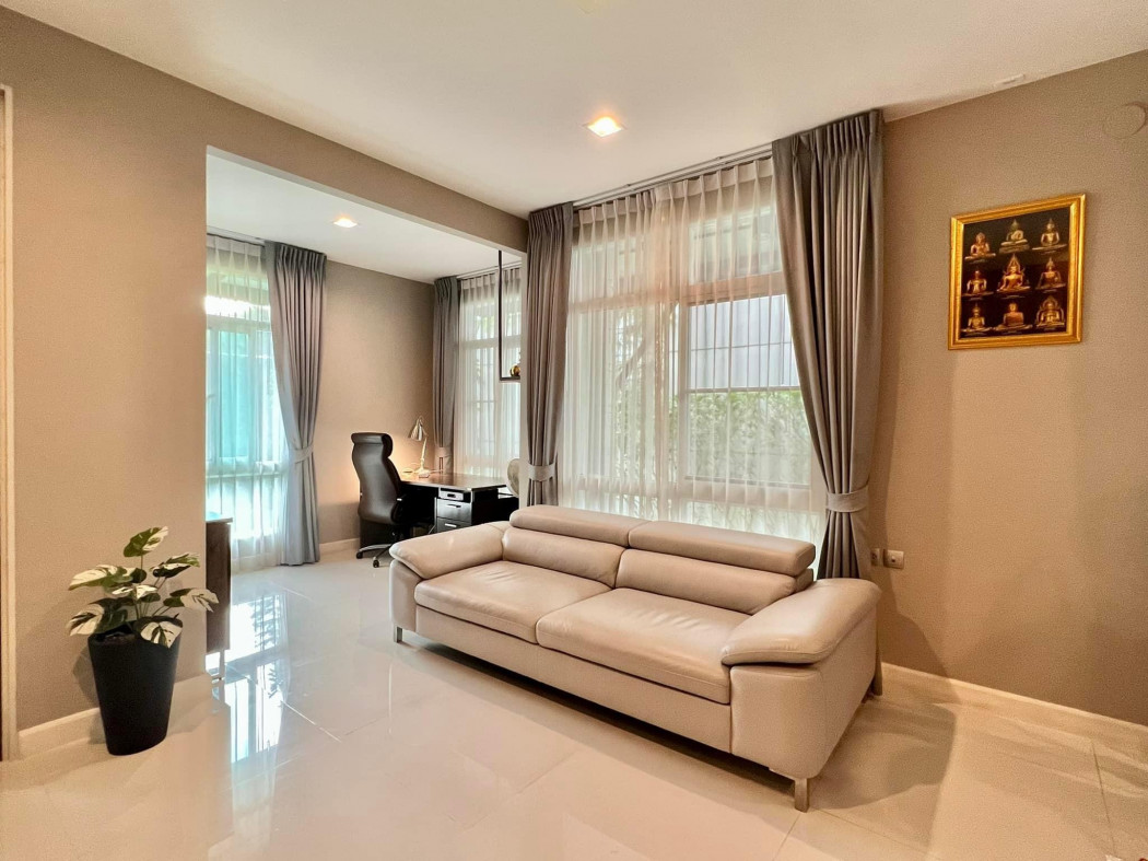 ให้เช่าบ้านบางนา แบริ่ง ลาซาล : ให้เช่า บ้านเดี่ยว มัณฑนา 2 บางนา กม.7 ติด MEGA บางนา 4 ห้องนอน 5 ห้องน้ำ สวนขนาดใหญ่