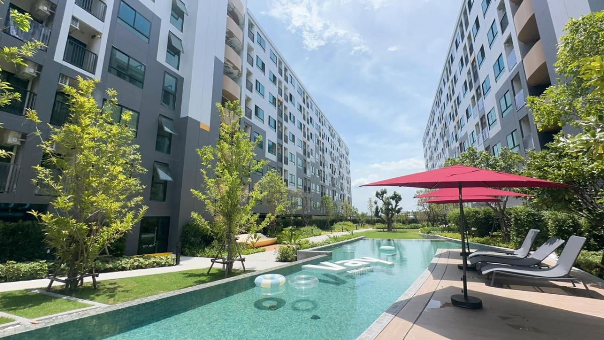 ให้เช่าคอนโดพัทยา บางแสน ชลบุรี สัตหีบ : ให้เช่า ✨ คอนโด เวย์ อมตะ (VAY AMATA)  🏢        คอนโดใหม่พร้อมอยู่จากแสนสิริ โซนบ้านเก่า พานทอง
