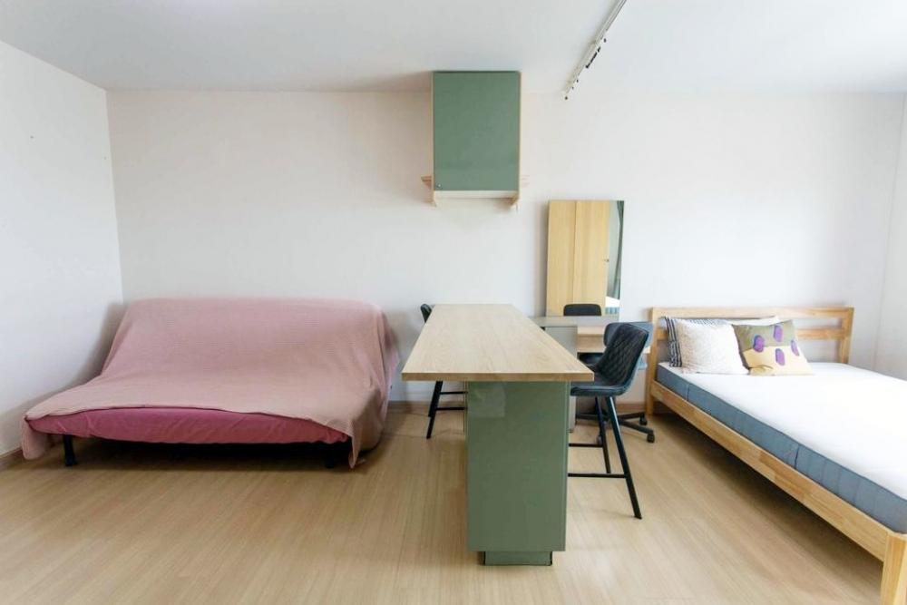 For RentCondoThaphra, Talat Phlu, Wutthakat : Supalai Loft @ Talat Phlu Station【𝐑𝐄𝐍𝐓】🔥Studio room, Homie style, warm, fully furnished, Thonburi area, near BTS Talat Phlu, ready to move in on Dec!🔥 Contact Line ID: @hacondo