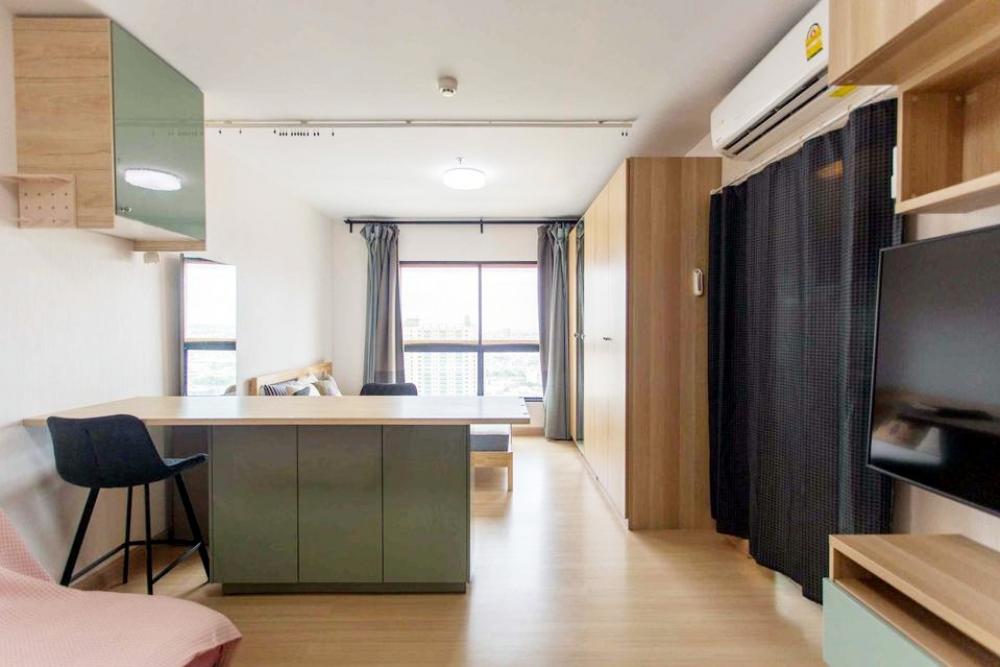 For RentCondoThaphra, Talat Phlu, Wutthakat : Supalai Loft @ Talat Phlu Station【𝐑𝐄𝐍𝐓】🔥Studio room, Homie style, warm, fully furnished, Thonburi area, near BTS Talat Phlu, ready to move in on Dec!🔥 Contact Line ID: @hacondo
