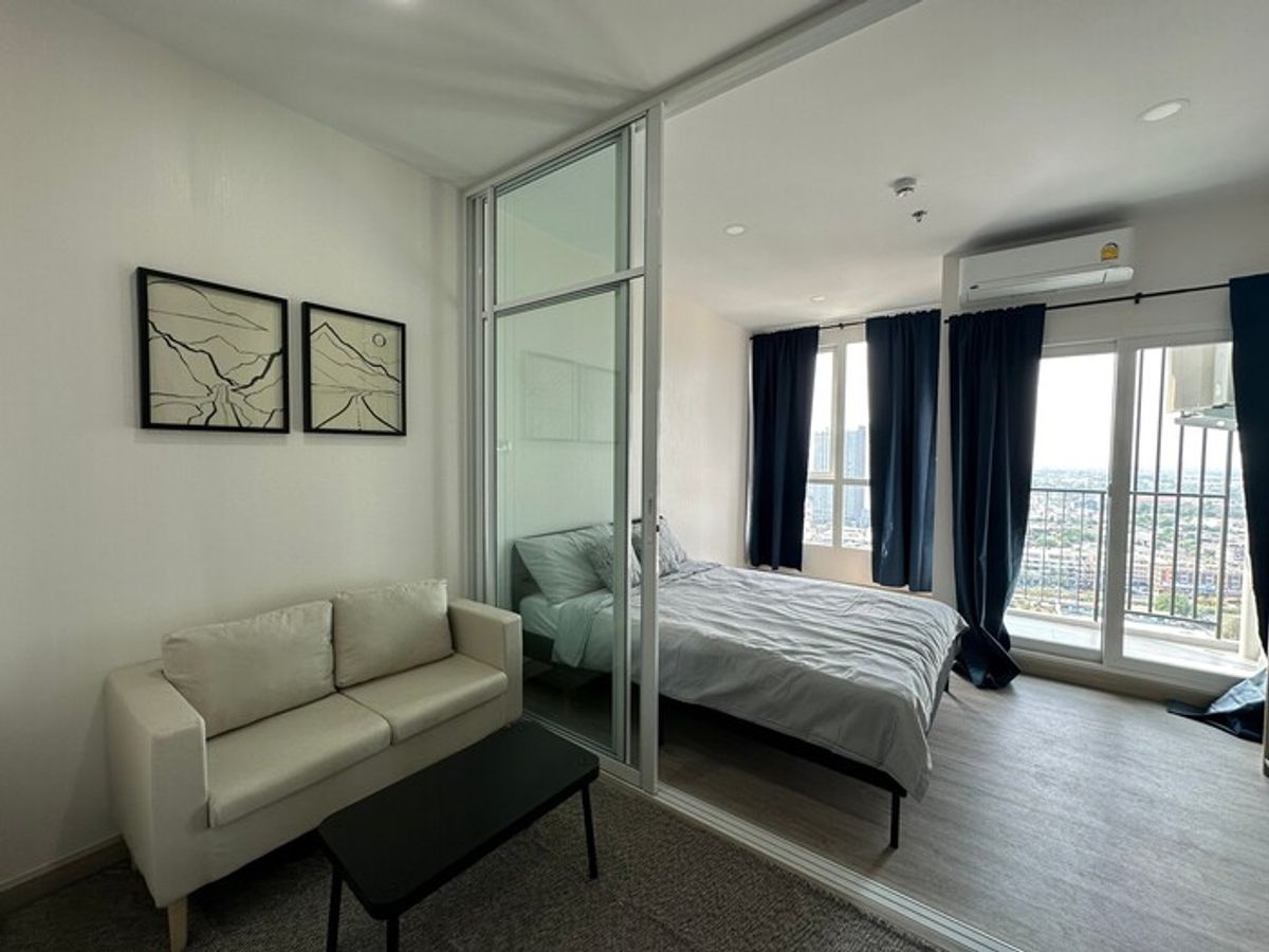 For RentCondoBang kae, Phetkasem : 🎨 Rent !!  1 bedroom, 1 bathroom, floor 23, only 12,500 baht (free 10/8/68) // Supalai Loft Condo, Phasi Charoen, near MRT Phasi Charoen 200 meters // 0653562745 The Toy 🎨