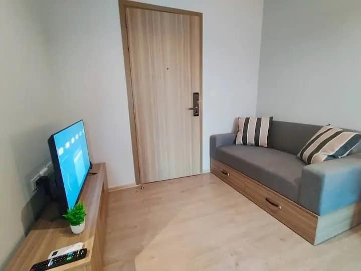 ให้เช่าคอนโดท่าพระ ตลาดพลู วุฒากาศ : 👑 Altitude Unicorn Sathorn-Tha Phra 👑 ให้เช่าห้องสวย ขนาด 24.5 ตรม. ตกแต่งพร้อมเข้าอยู่