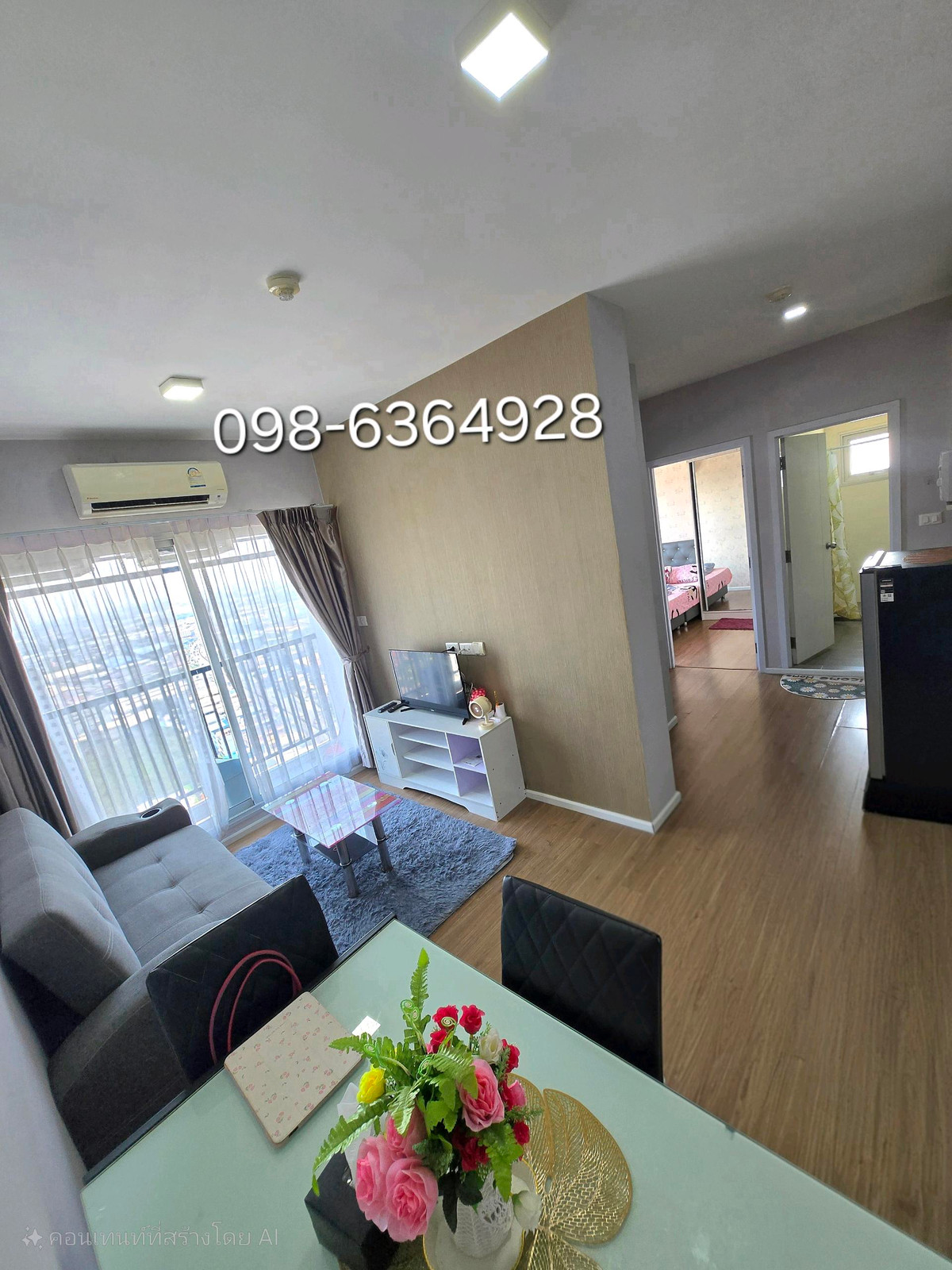 For RentCondo : ให้เช่า นอตติ้ง ฮิลล์ สุขุมวิท - แพรกษา (Notting Hill Sukhumvit - Praksa) ห้องพร้อมเข้าอยู่