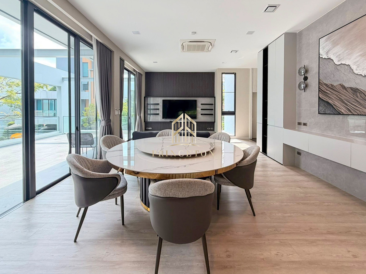 For RentHousePattanakan, Srinakarin : Luxury House For Rent Vive Krungthep Kreetha near Wellington College International School 📞092-4252445 