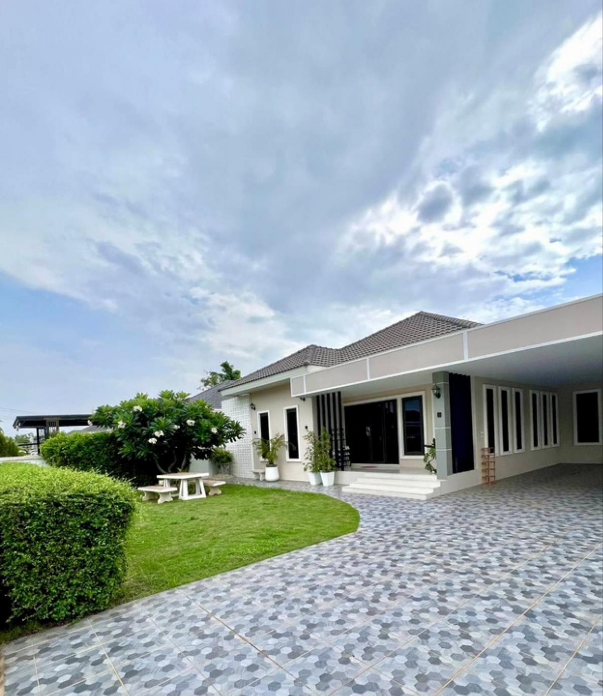 For SaleHouseNong Khai : Single house for sale, Baan Kiang Muang 2 project
