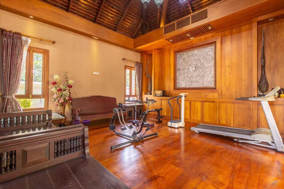 ขายบ้านเกษตร นวมินทร์ ลาดปลาเค้า : บ้านเดี่ยวสไตล์รีสอร์ท ไม้สัก+ปูน เนื้อที่ 386 ตรว. เรือนชั้นเดียว 2เรือน เรือน 2ชั้น 2เรือน, กรุงเทพ