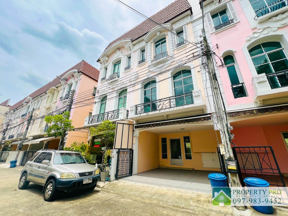 ขายทาวน์โฮมเกษตรศาสตร์ รัชโยธิน : ขาย บ้าน ทาวน์โฮม 3 ชั้น บ้านกลางเมือง Monte Carlo รัชวิภา ขนาด 21 ตรว 169 ตรม ใกล้ SRT วัดเสมียนนารี เกษตรศาสตร์ ประชาชื่น วิภาวดีรังสิต จตุจักร หมอชิต : EL24S-039