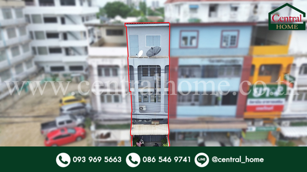 For SaleShop HouseRama5, Ratchapruek, Bangkruai : Commercial building Tiwanon 38 near the Pink Line.