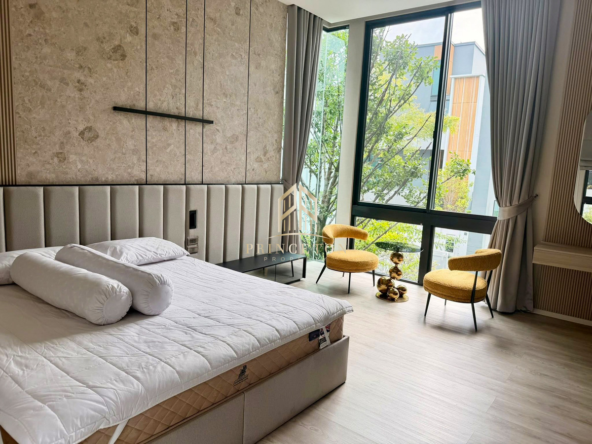 For RentHousePattanakan, Srinakarin : Luxury House For Rent Vive Krungthep Kreetha near Wellington College International School 📞092-4252445 