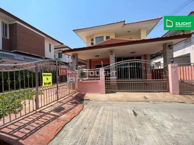 ขายบ้านสมุทรปราการ สำโรง : ขายบ้านเดี่ยว ม.กัลปพฤกษ์ รีเจ้นท์ บางนา-เทพารักษ์-ธนสิทธิ์ 67.1 ตร.ว. 3 นอน 2 น้ำ ราคา 4.29 ล้านบาท บ้านหลังริม