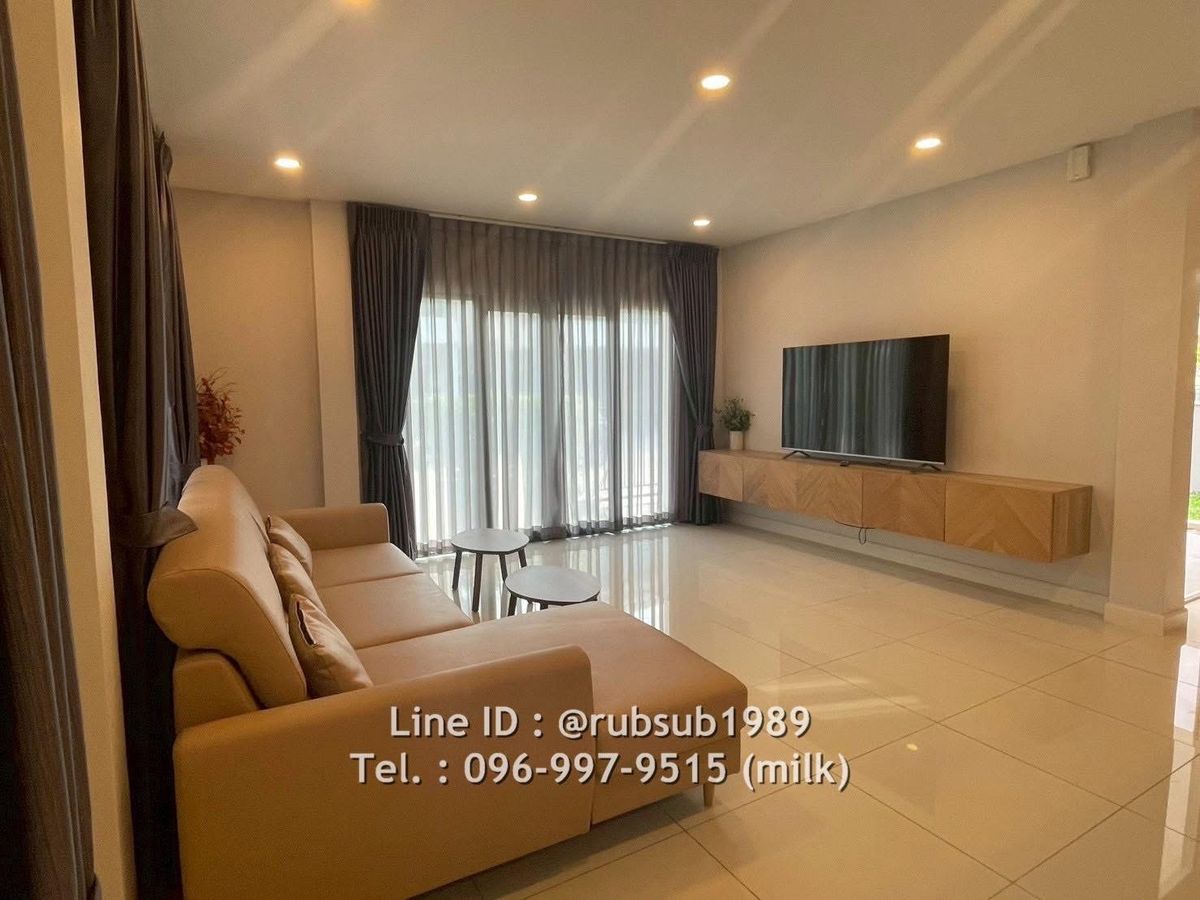 For RentHouseVipawadee, Don Mueang, Lak Si : FOR RENT🚩Detached house at CENTRO Vibhavadi, close to Don Mueang Airport and Harrow International School